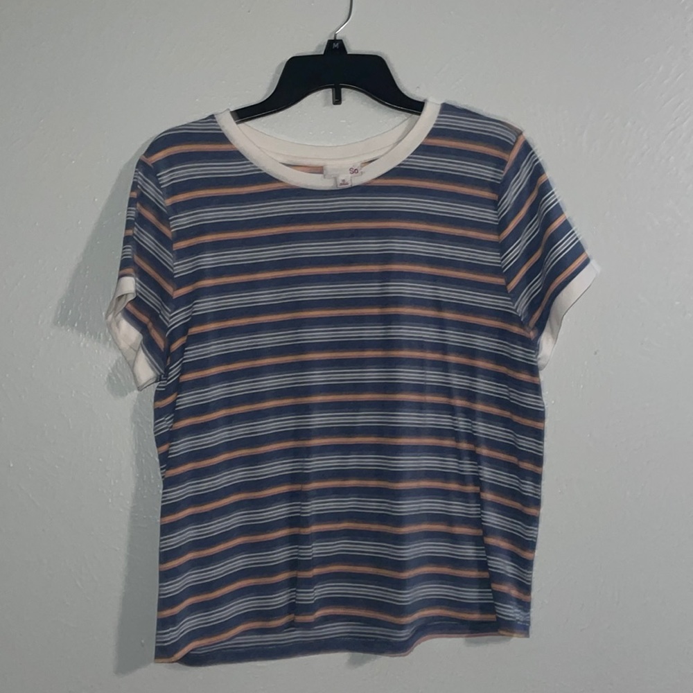 -SO striped shirt